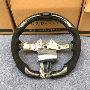 CZD Autoparts for BMW M1 M2 M3 M4 F80 F82 F83 carbon fiber steering wheel gloss black top and bottom