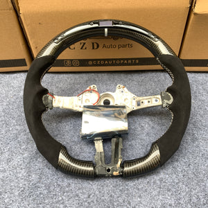 CZD Autoparts For BMW f series M1 M2 M3 M4 carbon fiber steering wheel with Japanese LED