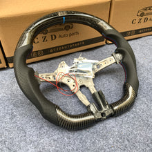 Load image into Gallery viewer, CZD Autoparts For BMW f series M1 M2 M3 M4 carbon fiber steering wheel with Japanese LED