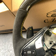 Load image into Gallery viewer, CZD auto parts For Chevrolet Corvette C8 2020+ carbon fiber steering wheel with alcantara