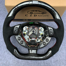 Load image into Gallery viewer, CZD auto parts For Maserati Quattroporte 2003-2012 carbon fiber steering wheel with Janpanese LED