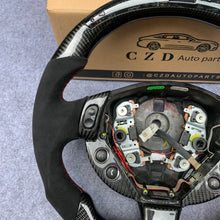 Load image into Gallery viewer, CZD auto parts For Maserati Gran Turismo carbon fiber steering wheel with LED