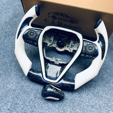 Load image into Gallery viewer, CZD For 8th Gen 2018/2019/2020/2021 Toyota Camry/SE/XSE/TRD carbon fiber steering wheel with cut top,flat bottom