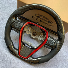 Load image into Gallery viewer, CZD Autoparts for Toyota Avalon 2019-2022 carbon fiber steering wheel round top and flat bottom