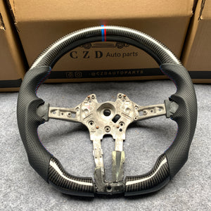 CZD Autoparts for BMW M1 M2 M3 M4 X5M X6M carbon fiber steering wheel without trim