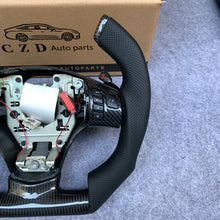 Load image into Gallery viewer, CZD auto parts For Chevrolet Corvette C6 Z06 2006-2011 carbon fiber steering wheel with F1 shape