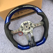 Load image into Gallery viewer, CZD Autoparts for BMW M1 M2 M3 M4 F80 F82 F83 carbon fiber steering wheel with LED