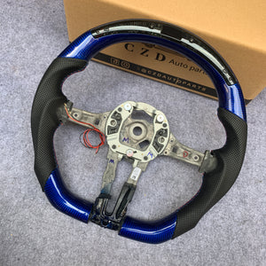 CZD Autoparts for BMW M1 M2 M3 M4 F80 F82 F83 carbon fiber steering wheel with LED