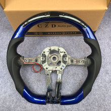 Load image into Gallery viewer, CZD Autoparts for BMW M1 M2 M3 M4 F80 F82 F83 carbon fiber steering wheel perforated leather sides