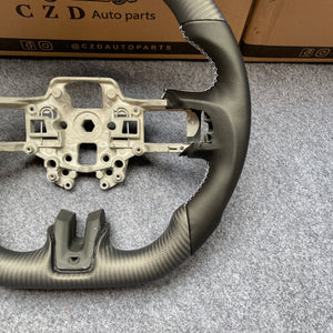 Ford Mustang 2018 2019 2020 2021 2022 carbon fiber steering wheel from czd auto parts