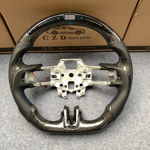 2015-2017 Ford SHELBY GT350 carbon fiber steering wheel from czd auto parts