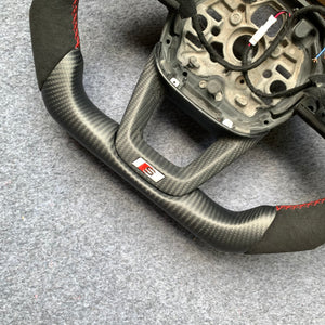 CZD Autoparts for Audi RS Q8 carbon fiber steering wheel
