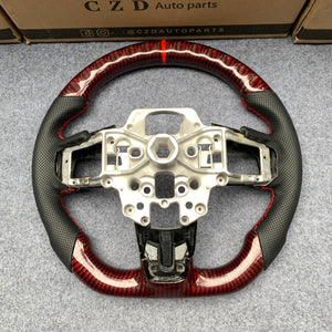 2015-2017Ford Mustang carbon fiber steering wheel from czd auto parts