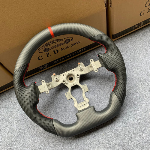 CZD autoparts for Nissan gtr  r35 2009-2016 carbon fiber steering wheel with matte black carbon fiber