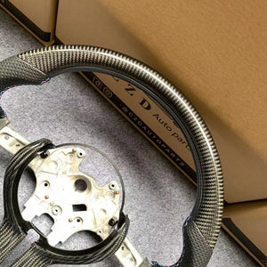 CZD Autoparts For BMW X5 M F85 X6 M F86 carbon fiber steering wheel gloss carbon fiber trim