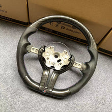 Load image into Gallery viewer, CZD Autoparts for BMW M1 M2 M3 M4 X5M X6M carbon fiber steering wheel Round top and bottom