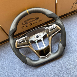 CZD Autoparts for Cadillac ATS 2015-2019 carbon fiber steering wheel