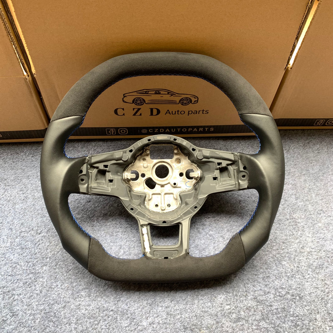 Volkswagen MK7 R 2015 2016 2017 2018 2019 carbon fiber steering wheel from czd auto parts