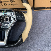 Load image into Gallery viewer, CZD Autoparts for Mercedes-benz c205 carbon fiber steering wheel