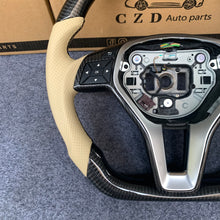 Load image into Gallery viewer, CZD Autoparts for Mercedes-benz c205 carbon fiber steering wheel