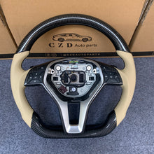 Load image into Gallery viewer, CZD Autoparts for Mercedes-benz c205 carbon fiber steering wheel