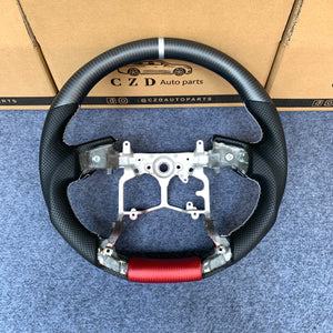 CZD For Toyota Tundra 2014/2015/2016/2017 carbon fiber steering wheel with stripe