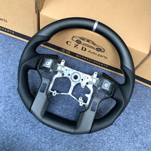 Load image into Gallery viewer, CZD For Toyota Tundra 2014/2015/2016/2017 carbon fiber steering wheel with stripe