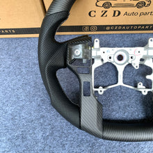 Load image into Gallery viewer, CZD Autoparts For Toyota Tundra 2013-2020 carbon fiber steering wheel matte carbon fiber trim