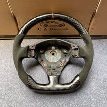 Load image into Gallery viewer, CZD auto parts For Maserati Gran Turismo carbon fiber steering wheel with black alcantara