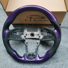 Load image into Gallery viewer, For 10th gen Civic/ FK8 steering wheel with Purple carbon fiber-CZD