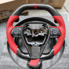 Load image into Gallery viewer, CZD 2018-2021 Camry XSE Carbon Fiber steering wheel(top and bottom flat)