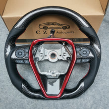 Load image into Gallery viewer, CZD 8thgen Camry SE/XSE/LE/TRD 2018/2019/2020/2021/2022 carbon fiber steering wheel