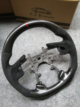 Load image into Gallery viewer, CZD 9th Gen Accord Steering Wheel with Carbon Fiber and Alcantara