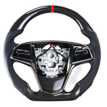 Load image into Gallery viewer, CZD Carbon Fiber steering wheel For Cadillac