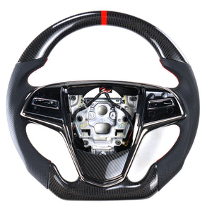 CZD Carbon Fiber steering wheel For Cadillac