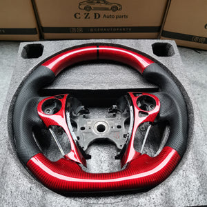 CZD 9th Gen Accord Steering Wheel and Cover with Carbon Fiber