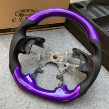 Load image into Gallery viewer, CZD 9th Gen Accord  Purple Carbon Fiber Steering Wheel