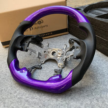 Load image into Gallery viewer, CZD 9th Gen Accord  Purple Carbon Fiber Steering Wheel