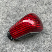 Load image into Gallery viewer, FOR 2018-2020 TOYOTA CAMRY SE XSE LE XLE CARBON FIBER SHIFT KNOB W/ RED STRIP