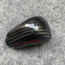 Load image into Gallery viewer, FOR 2018-2020 TOYOTA CAMRY SE XSE LE XLE CARBON FIBER SHIFT KNOB W/ RED STRIP