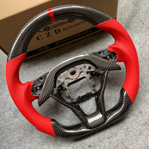 CZD 10th Gen Accord Carbon Fiber Steering Wheel fit 2018-2020