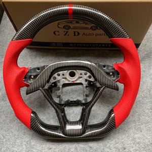 CZD 10th Gen Accord Carbon Fiber Steering Wheel fit 2018-2020