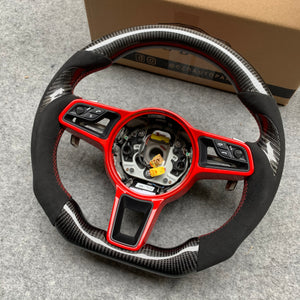 CZD 2018 - 2019 Porsche Cayenne 991-044-400-30-A34 / Gt Sports Carbon fiber Steering Wheel