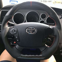 Load image into Gallery viewer, CZD 2GEN Tundra steering wheel with carbon fiber 2007-2013