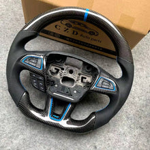 Load image into Gallery viewer, CZD Focus MK3 ST/RS 2015/2016/2017/2018/2019 steering wheel with carbon fiber