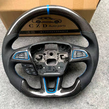 Load image into Gallery viewer, CZD Focus MK3 ST/RS 2015/2016/2017/2018/2019 steering wheel with carbon fiber