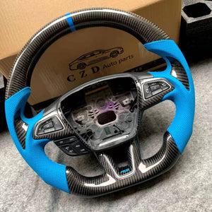 CZD Focus MK3 RS 2015-2019 carbon fiber steering wheel