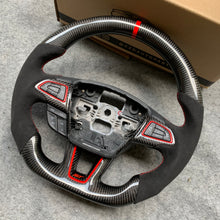 Load image into Gallery viewer, CZD Ford Focus MK3 ST/RS 2015/2016/2017/2018/2019 steering wheel with carbon fiber