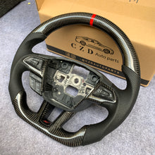 Load image into Gallery viewer, CZD Ford Focus MK3 ST/RS 2015-2019 carbon fiber steering wheel