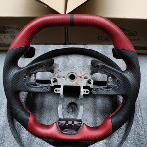 CZD 2016-2021 Honda FK8/Civic/FK7 carbon fiber steering wheel（Fit EU Version)